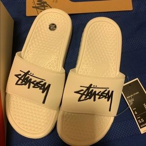 Nike x stussy slippers
